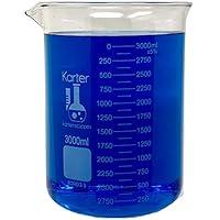 Algopix Similar Product 12 - 3000ml Beaker Low Form Griffin