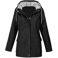 Algopix Similar Product 12 - Rain Coats for Women Casual Solid