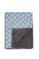Algopix Similar Product 18 - Baby Laundry Blue Lattice Minky Baby