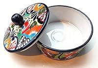 Algopix Similar Product 3 - 8 Mexican Talavera Pottery Tortilla