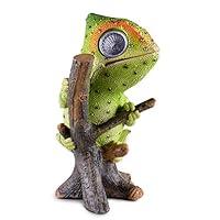 Algopix Similar Product 10 - Chameleon Solar Garden Decorations