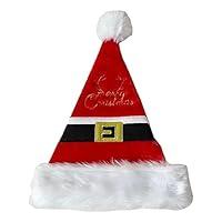 Algopix Similar Product 17 - Christmas Hat Velvet Santa Hat Party