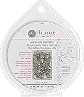 Algopix Similar Product 12 - Nailhead Trim 5 Yards-Silver
