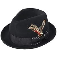 Algopix Similar Product 9 - JANETSHATS Unisex Classic Fedora Hats