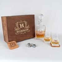 Algopix Similar Product 19 - Premium Whiskey Glasses Set with Box 