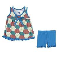 Algopix Similar Product 13 - KicKee Pants Little Girls Print Swing