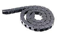 Algopix Similar Product 6 - 1m Black Plastic Drag Chain Cable
