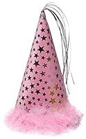 Algopix Similar Product 2 - Charming Pet Party Hat, Pink Large