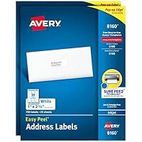 Algopix Similar Product 13 - Avery Easy Peel Printable Address
