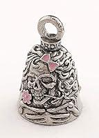 Algopix Similar Product 16 - Lady Skull with Pink Enamel Guardian