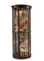 Algopix Similar Product 4 - Pulaski Furniture Half Round Curio