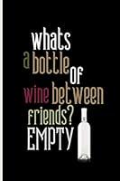 Algopix Similar Product 1 - whats a bottle of wine between friends