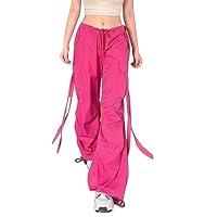 Algopix Similar Product 20 - Womens Cargo Pants Y2K Baggy Parachute