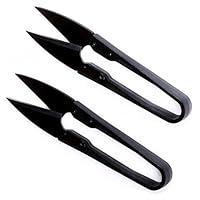 Algopix Similar Product 7 - UOOOM 2pcs Thread Snips Mini Cross