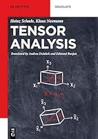 Algopix Similar Product 8 - Tensor Analysis (De Gruyter Textbook)