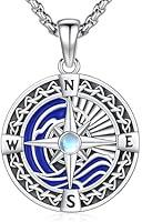 Algopix Similar Product 13 - Friggem 925 Sterling Silver Compass