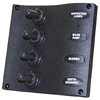 Algopix Similar Product 6 - SeaSense Marine 4 Way Switch Panel