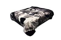 Algopix Similar Product 8 - Wild Animal Wolf Print Blanket  Tv