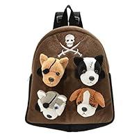 Algopix Similar Product 1 - Pirate Dog Backpack 11" by Unipak