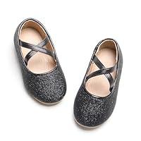 Algopix Similar Product 11 - Baby Girls Soft Sole Leather Shoes