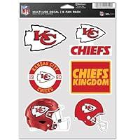 Algopix Similar Product 15 - WinCraft NFL Sticker MultiUse Set of 6