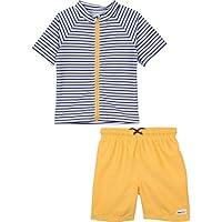 Algopix Similar Product 1 - SwimZip Boy Zipper Long Sleeve Rash