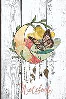 Algopix Similar Product 7 - Boho Butterfly Notebook  Journal