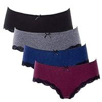 Algopix Similar Product 1 - ATTRACO Hipster Underwear Womens