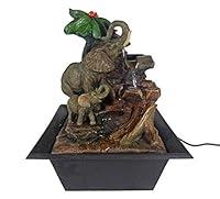 Algopix Similar Product 7 - GiftsRDecor Tabletop Fountain Elephant