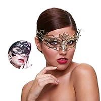 Algopix Similar Product 10 - Masquerade Mask for Women Shiny