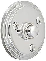 Algopix Similar Product 12 - Chrome Plated Brass Doorbell Button