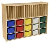 Algopix Similar Product 7 - Contender 15 Assorted Bin Cubby Storage