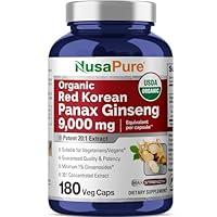 Algopix Similar Product 11 - NusaPure Red Korean Panax Ginseng