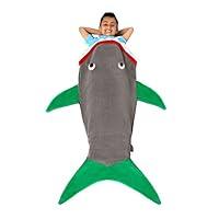 Algopix Similar Product 3 - Shark Blanket for Kids by Blankie Tails