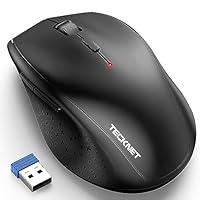 Algopix Similar Product 12 - TECKNET Wireless Mouse 24G USB