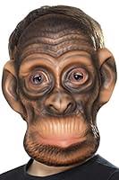 Algopix Similar Product 5 - Smiffys 46972 Chimp Mask Brown One