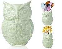 Algopix Similar Product 6 - Comfify Owl Utensil Holder Decorative