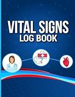 Algopix Similar Product 16 - Vital Signs Log Book A Health Metrics