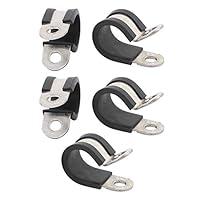 Algopix Similar Product 9 - uxcell 5Pcs 15mm Dia Rubber Lined R