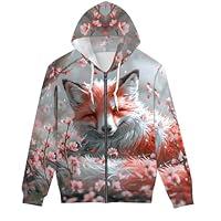 Algopix Similar Product 19 - JooMeryer Women 3D Fox Printed Front