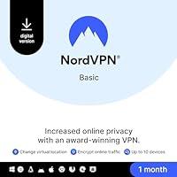 Algopix Similar Product 1 - NordVPN Basic  1Month  Premium VPN