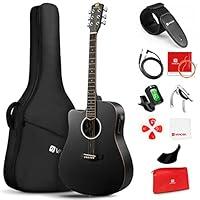 Algopix Similar Product 6 - Vangoa Left Handed Guitar Left Hand