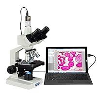 Algopix Similar Product 12 - OMAX 40X2500X Digital Lab Trinocular