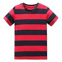 Algopix Similar Product 8 - Toddler Boys Short Sleeve Striped