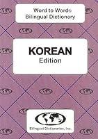 Algopix Similar Product 6 - Korean edition Word To Word Bilingual