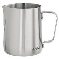 Algopix Similar Product 16 - VonShef Milk Frothing Pitcher Jug