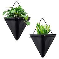 Algopix Similar Product 15 - Yeory Hydroponic Pots Wall Planter 2PCS