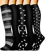 Algopix Similar Product 16 - Bluemaple Copper Compression Socks For