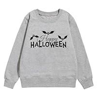 Algopix Similar Product 15 - Halloween Girls Sweatshirt Autumn and