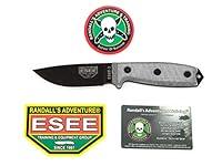 Algopix Similar Product 5 - ESEE 3 Plain Edge Black Blades with
